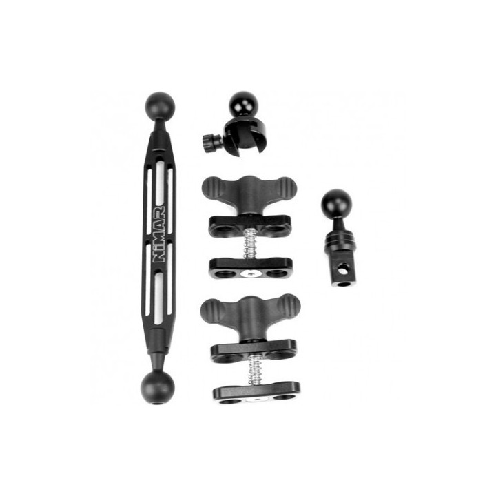Alum. Arm Set Cm.40 (15,7") with YS (Sea&Sea) Adapter End
