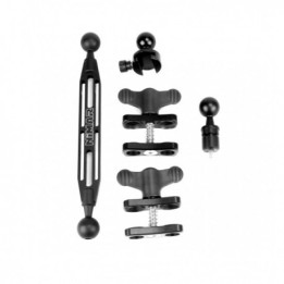 Conjunto de braço em alumínio de 40cm com extremidade do adaptador estrobo M6 Inon