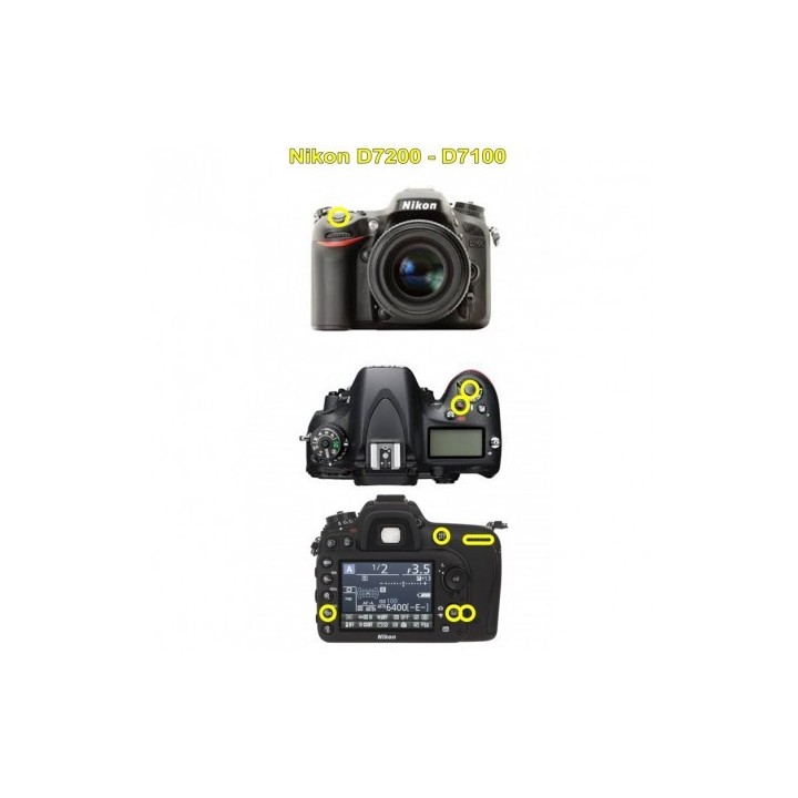 Habitação de desportos aquáticos Nikon D7100-D7200