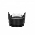 4"(100mm) Coated Glass Dome fisheye port