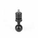 d.25mm (1") alum. Ball with M6 INON adapter End