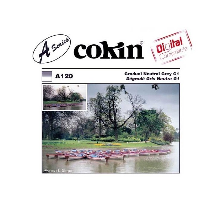 Cokin Filtro Degradê ND3.3 (2/3 F-stop) - A120 - S