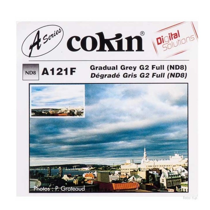 Cokin Filtro Degradê ND8 Full (3 F-stops) - A121F - S