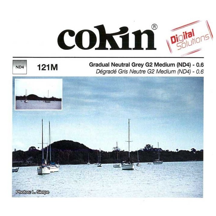 Cokin Filtro Degradê ND4 Medium (2 F-stops) - A121M - S