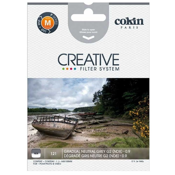 Cokin Filtro Degradê ND8 (3 F-stops)- P121 - M
