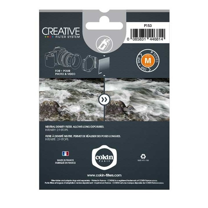 Cokin Filtro ND4 (2 F-stops) - P153 - M