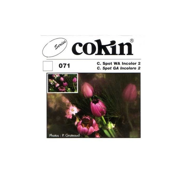Cokin Filtro Spot Central WA Incolor 2  - X071 - XL