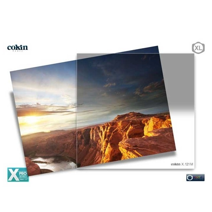 Cokin Filtro Degradê ND4 Medium (2 F-stops) - X121M - XL