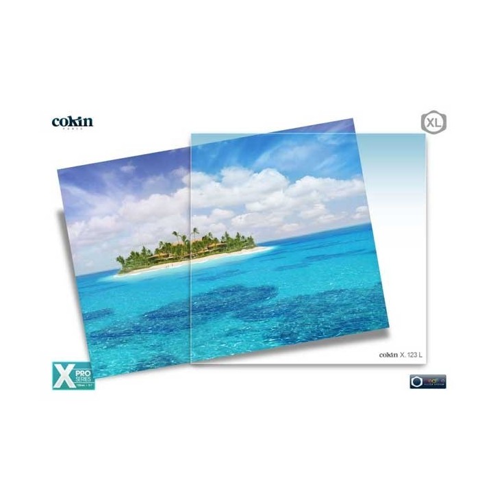 Cokin Filtro Degradê Azul 2 Light - X123L - XL