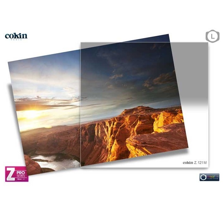 Cokin Filtro Degradê ND4 Medium (2 F-stops) - Z121M - L