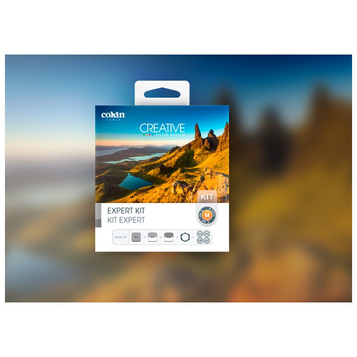 Cokin Kit Expert c/ Porta-Filtros e Anéis Adaptadores - H3H3-21 - M