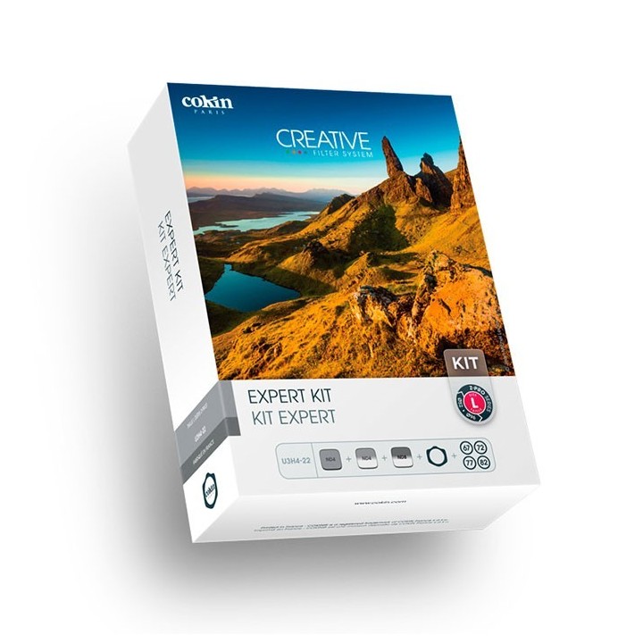 Cokin Kit Expert c/ Porta-Filtros e Anéis Adaptadores - U3H4-22 - L