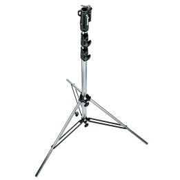 Manfrotto 10.9' Chrome Plated Steel Heavy Duty Stand w/ Leveling Leg