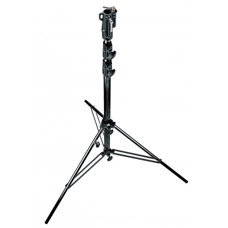 Manfrotto Black Steel Stand w/ Leveling Leg