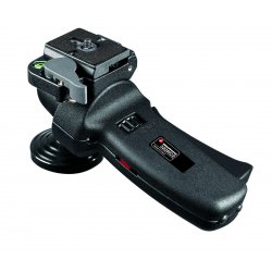 Manfrotto Grip Ball Head, ergonomic handle and friction control wheel