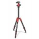 Manfrotto Element Traveller Tripod Small with Ball Head, Red