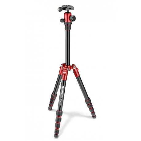 Manfrotto Element Traveller Tripod Small with Ball Head, Red