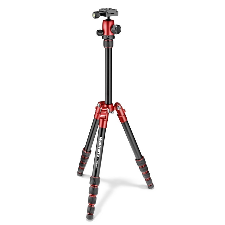 Manfrotto Element Traveller Tripod Small with Ball Head, Red