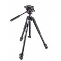 Manfrotto 190X aluminium 3-Section Tripod with XPRO Fluid Head