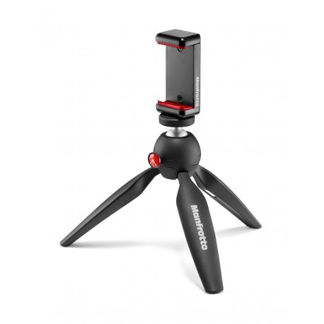 Manfrotto Mini Tripod Black with Universal Smartphone Clamp