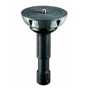 Manfrotto 100mm Half Ball Leveler w/3/8'' Screw for 100mm Bowl Tripods