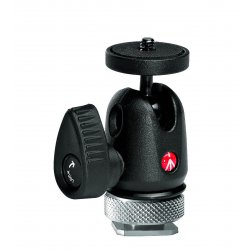 Manfrotto 492 Micro Ball Head with Hot Shoe Mount