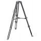 Manfrotto Video Tripod, aluminium telescopic-twin leg