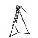 Manfrotto 509 fluid video head & 545GB alu twin leg tripod