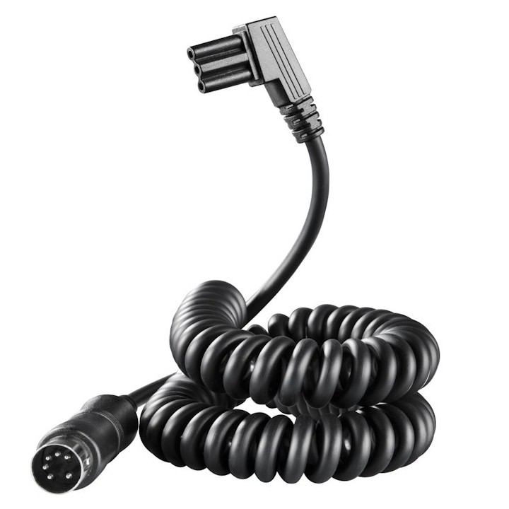 Walimex Pro Cabo Espiral Powerblock para Nikon
