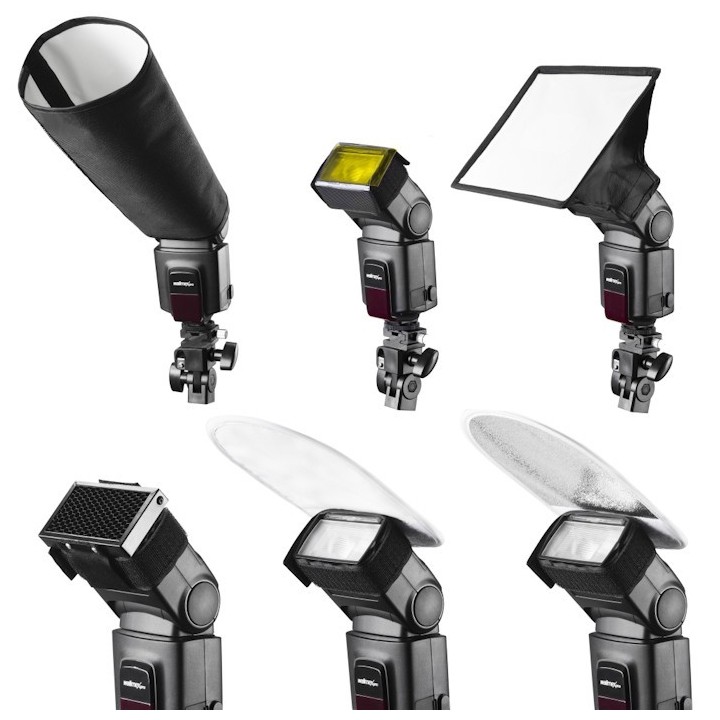 Walimex Pro Conjunto de Acessórios para Flash Compacto