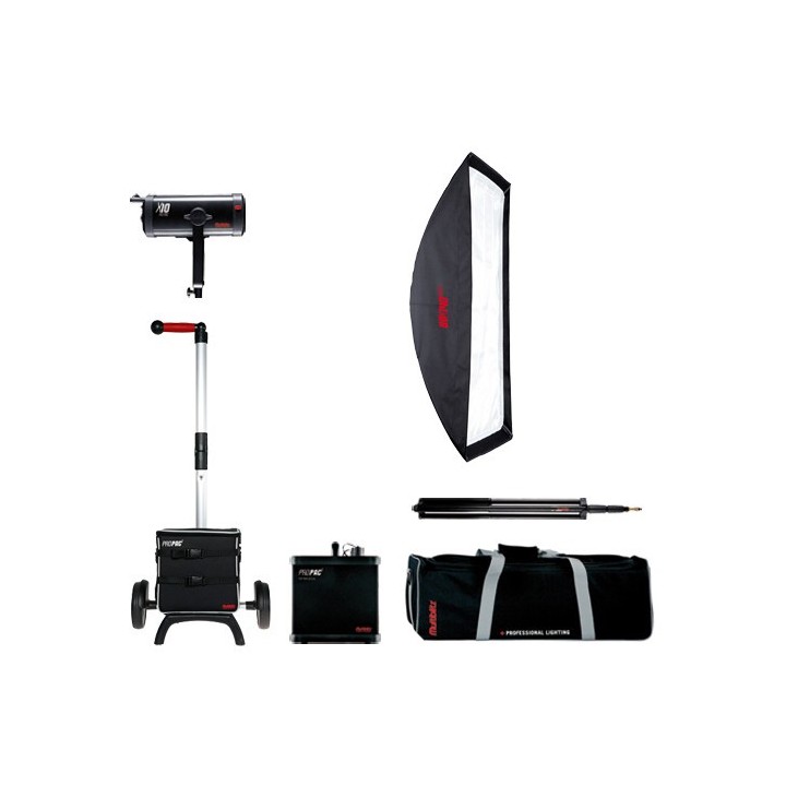 Multiblitz X10 AC/DC 1000 Ws Outdoor Kit