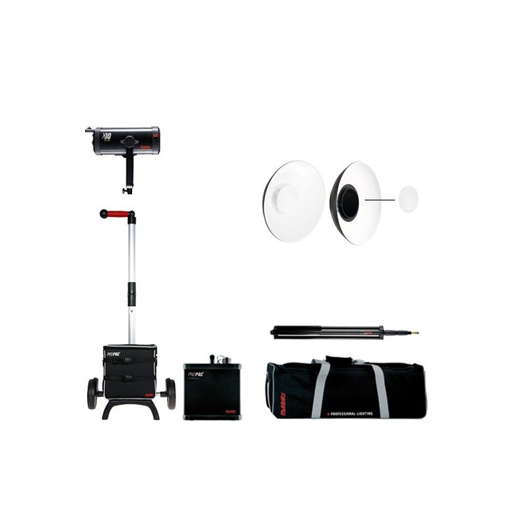 Multiblitz X10 AC/DC 1000 Ws Outdoor Kit