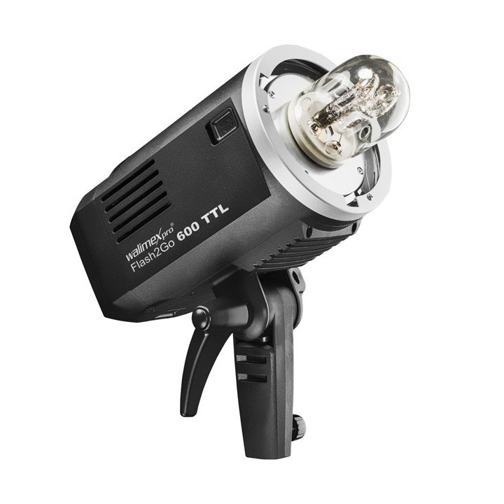 Walimex Pro Flash Flash2Go 600 TTL com Bateria
