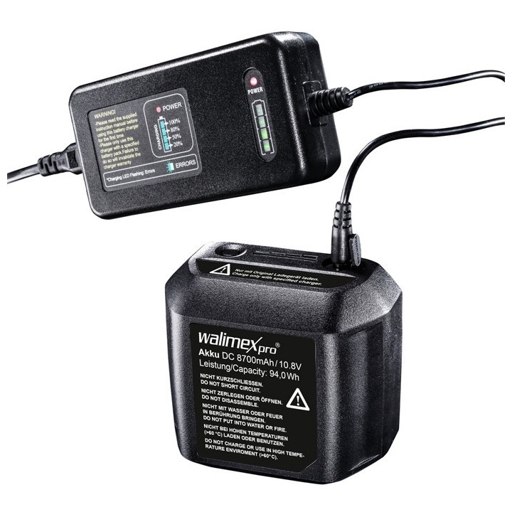 Walimex Pro Flash Flash2Go 600 TTL com Bateria