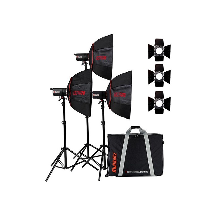 Broadcast Kit I 3 x 6000 Lm