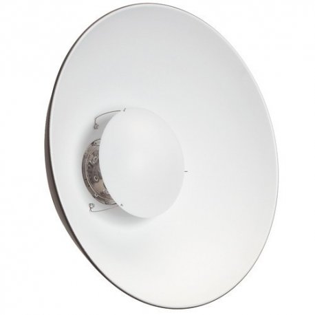 Beauty Dish Reflector with Soft Beam Cap