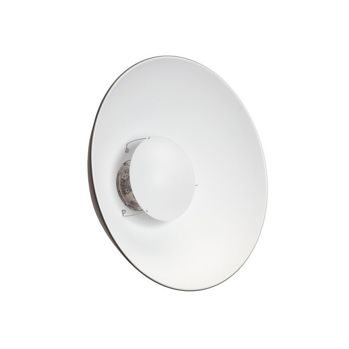 Multiblitz Beauty Dish Reflector with Soft Beam Cap