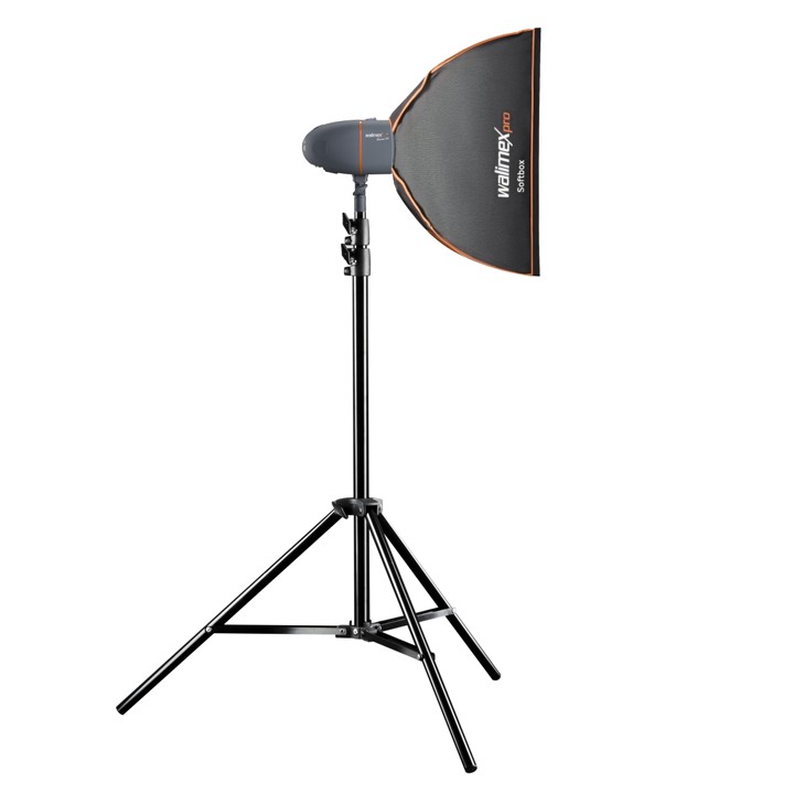 Walimex Pro Kit Flash Newcomer 300 com Softbox