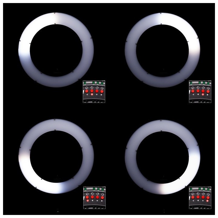Walimex Pro Luz Anelar 500 LED - Cor ajustável