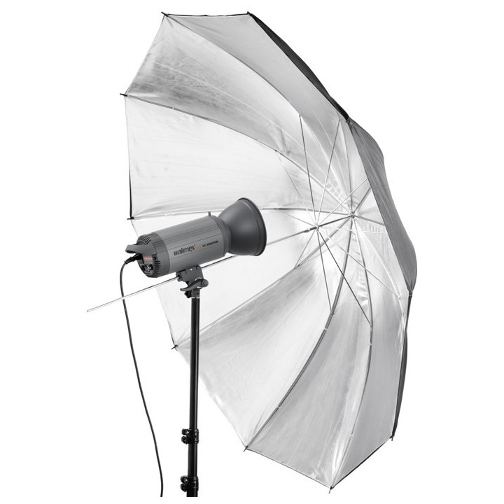 Walimex Pro Sombrinha Reflectora Dupla Camada Prateada - 150cm
