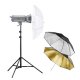 Walimex Pro Kit Flash VC-500 Excellence com Sombrinha