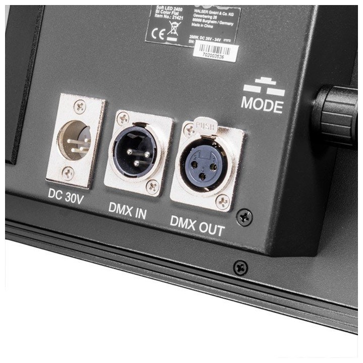 Walimex Pro Luz Vídeo LED 2400 Bi Color Square