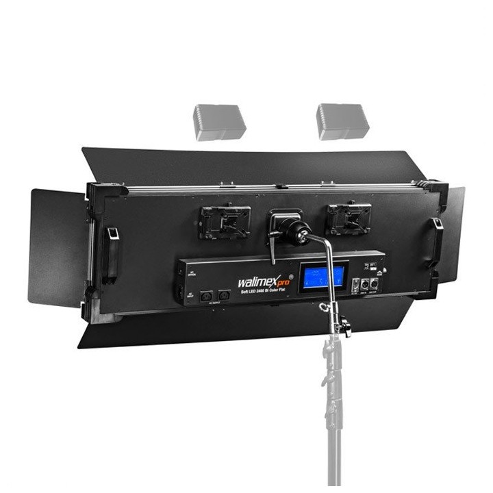 Walimex Pro Luz Vídeo LED 2400 Bi Color Square