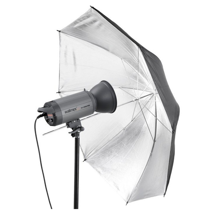 Walimex Pro Sombrinha Reflectora Dupla Camada Prateada - 109cm