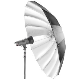 Walimex Pro Sombrinha Parabólica Reflectora Prateada - 180cm