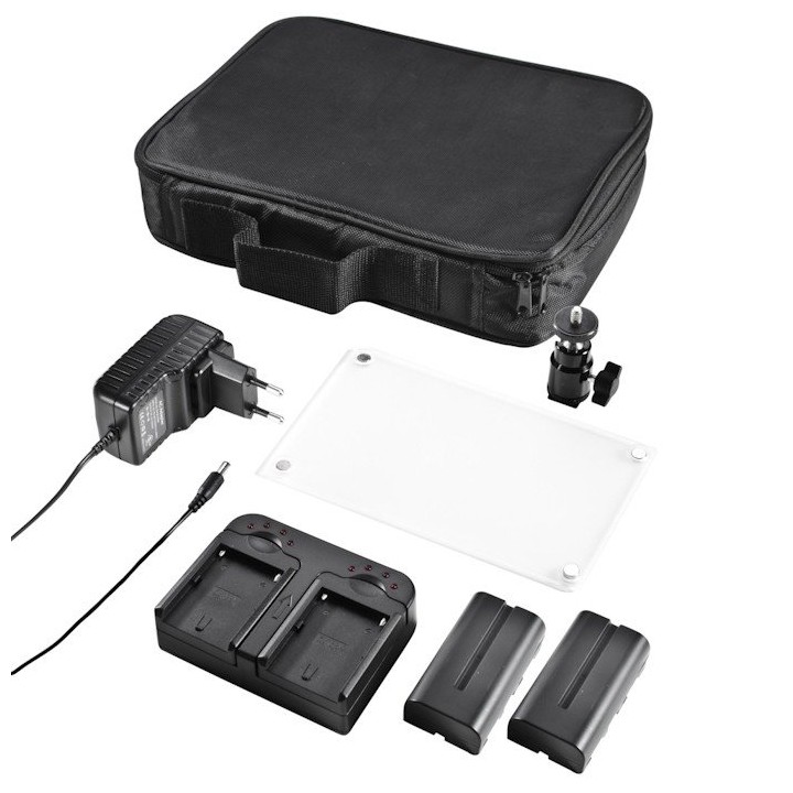 Walimex Pro Luz Vídeo Bi-Color com 312 Leds