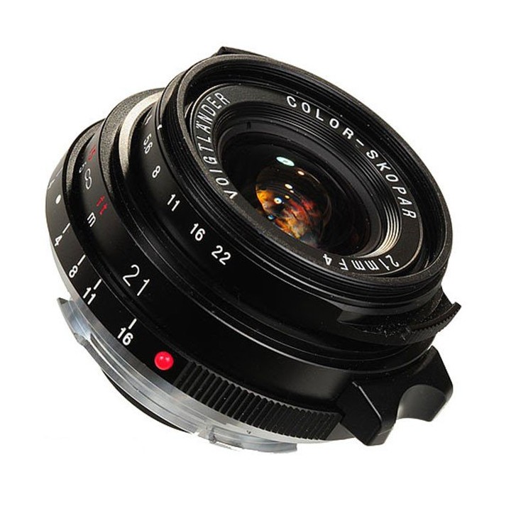 Voigtländer Color-Skopar 21mm f/4.0 Pancake II Black