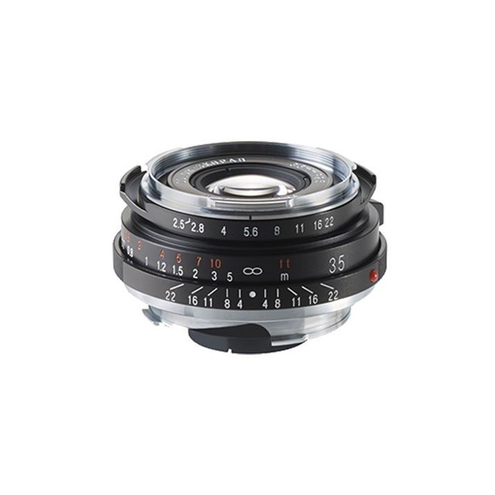 Voigtländer Color-Skopar 35mm f/2.5 Pancake II Black