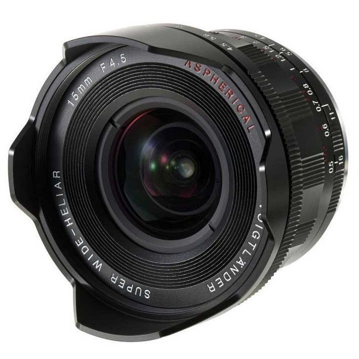 Voigtländer Heliar 15mm f/4.5 VM III Black