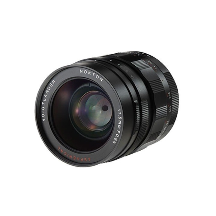 Voigtländer Nokton 17.5mm f/0.95 MFT Black